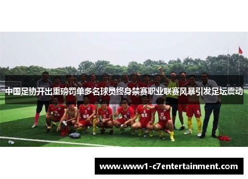 中国足协开出重磅罚单多名球员终身禁赛职业联赛风暴引发足坛震动